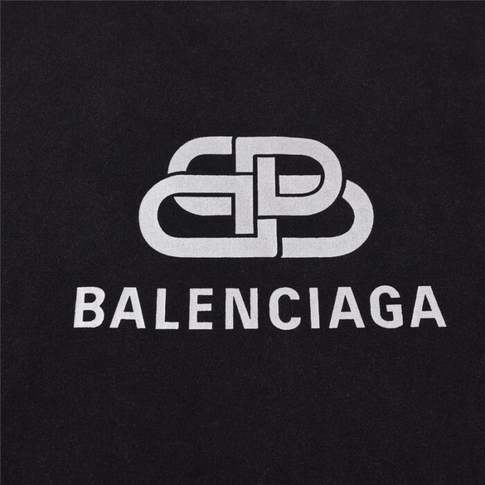 T-shirt Balenciaga Black BL130 - Image 4