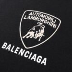 T-shirt Balenciaga Oversized Automobili Lamborghini BL135 - Image 3