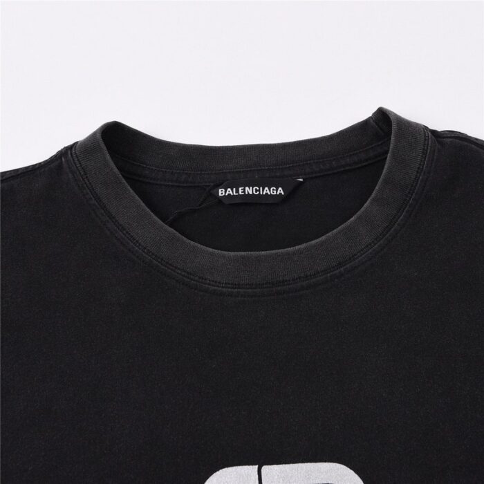 T-shirt Balenciaga Black BL130 - Image 5