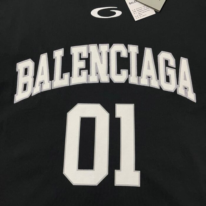 T-shirt- Balenciaga Basketeball Black BL112 - Image 5