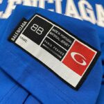 T-shirt- Balenciaga Basketeball Blue BL111 - Image 6