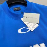 T-shirt- Balenciaga Basketeball Blue BL111 - Image 7