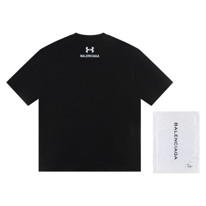 T-shirt Balenciaga Black BL163 - Image 2