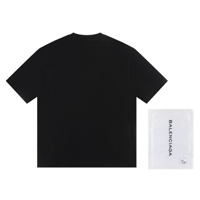 T-shirt Balenciaga Paris France BL164 - Image 2