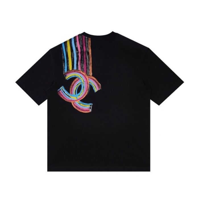 T-shirt Chanel Black CN011 - Image 2