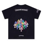 T-Shirt Chrome Hearts Colour Cross Cemetery CH118 - Image 2