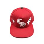Cap Chrome Hearts Cross Patch Red CH119 - Image 2