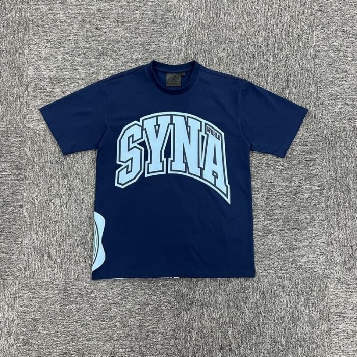 T-shirt Syna World College Blue SW001 - Image 2