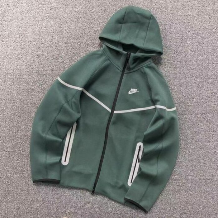Set Nike Tech Fleece Green (Reflective) NK056 - Image 2