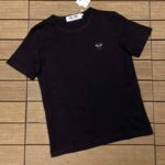 T-shirt Comme Des Garçons Play Black CDG002 - Image 2