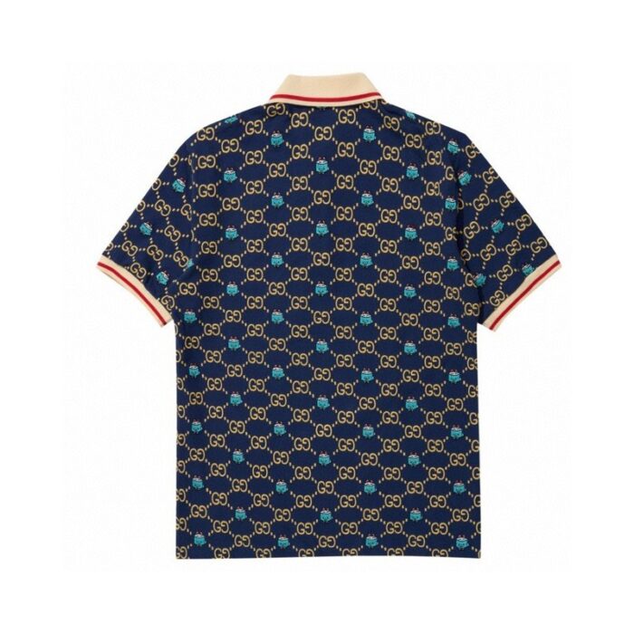 T-shirt Gucci Dark Blue GC173 - Image 2