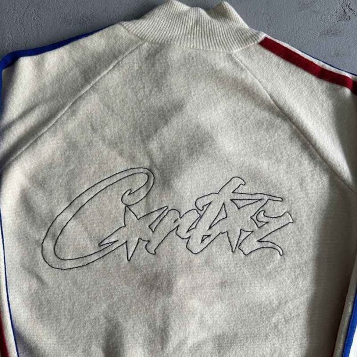 Jacket Corteiz Fleece Cream CZ023 - Image 4