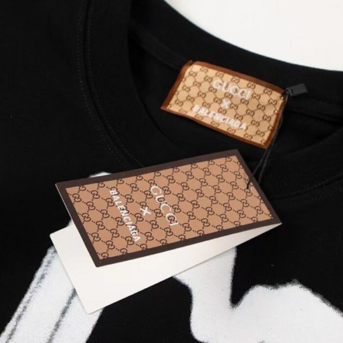 T-shirt Gucci x Balenciaga Black GC197 - Image 4