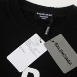 T-shirt Balenciaga Paris France BL162 - Image 4