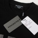 T-shirt Balenciaga Paris France BL164 - Image 4
