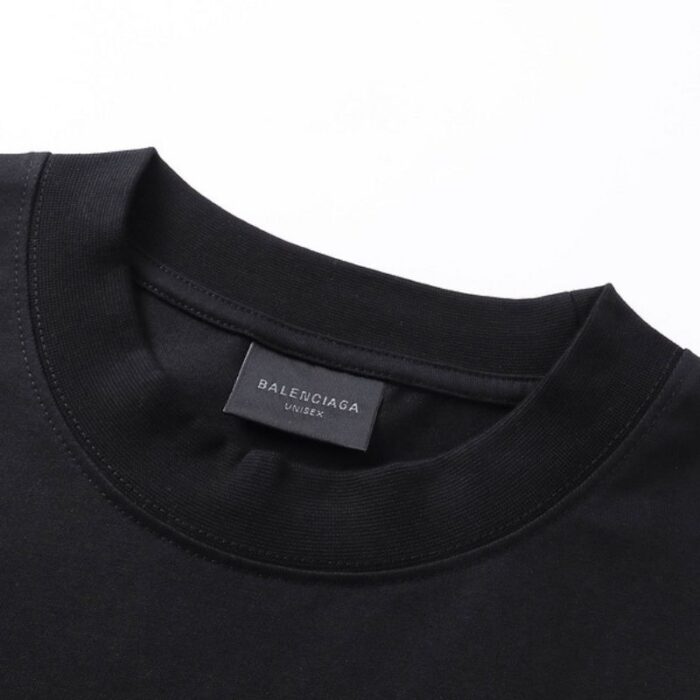 T-shirt Balenciaga Black BL166 - Image 4