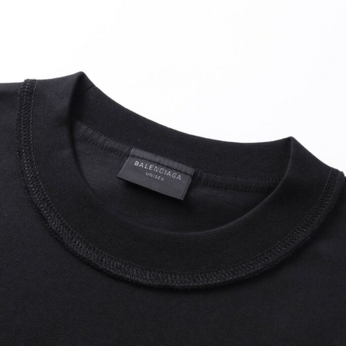 T-shirt Balenciaga Black BL167 - Image 4