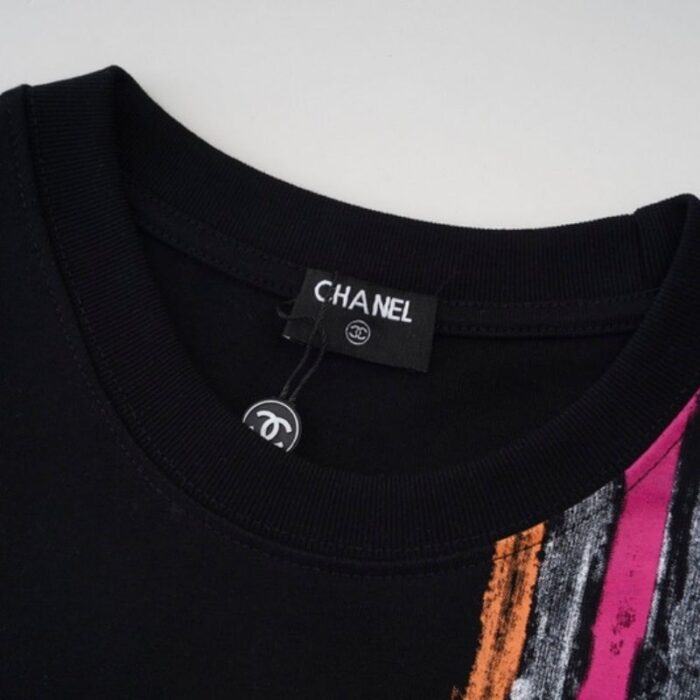 T-shirt Chanel Black CN011 - Image 4