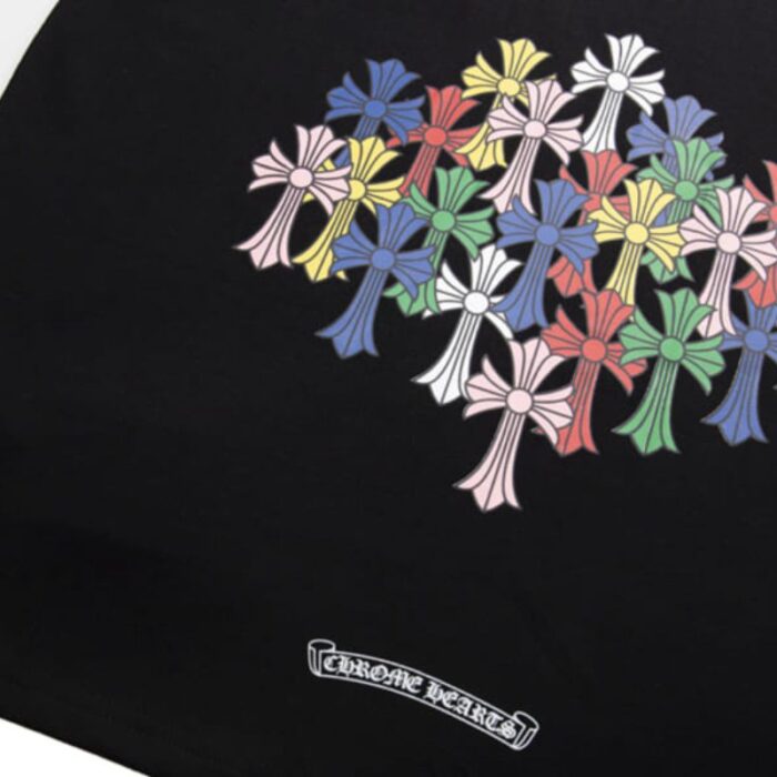 T-Shirt Chrome Hearts Colour Cross Cemetery CH118 - Image 3