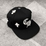Cap Chrome Hearts Cross Patch Black CH121 - Image 3