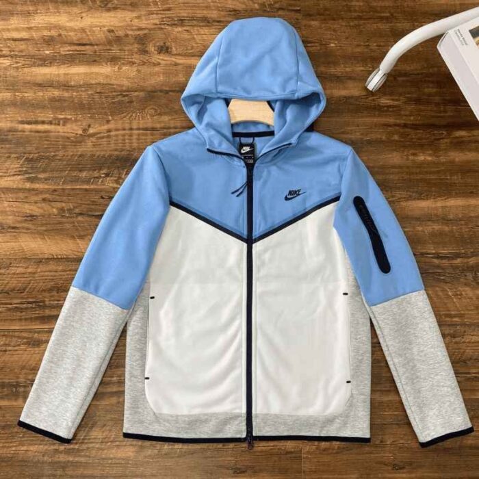 Set Nike Tech Fleece Blue White NK054 - Image 3