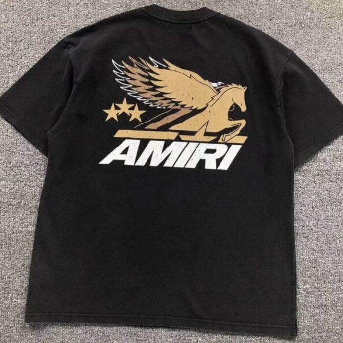 T-shirt Amiri Vintage Pegasus AM046 - Image 3