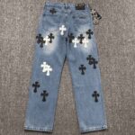 Pants Chrome Hearts Jeans Cross CH136 - Image 3