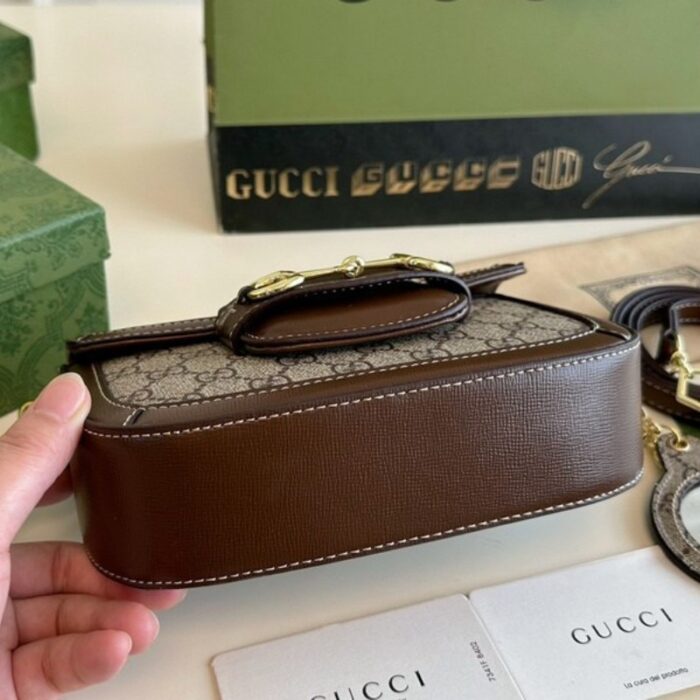 Gucci Horsebit 1955 Shoulder Bag GC232 - Image 4