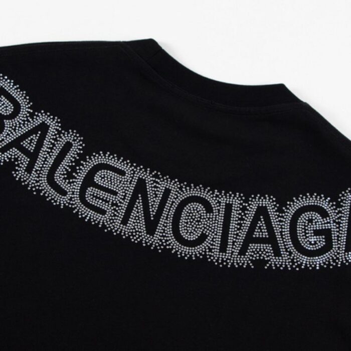T-shirt Balenciaga Black BL158 - Image 5