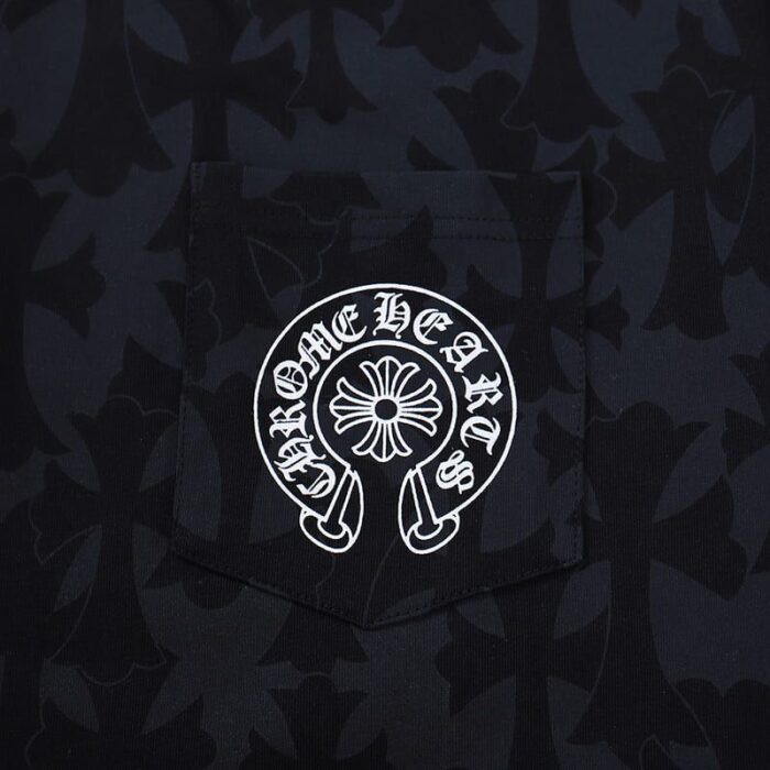 T-Shirt Chrome Hearts Black Cross CH123 - Image 6