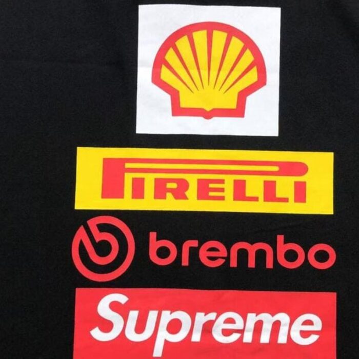 T-shirt Ducati Supreme Ducati Logo Black SP075 - Image 4