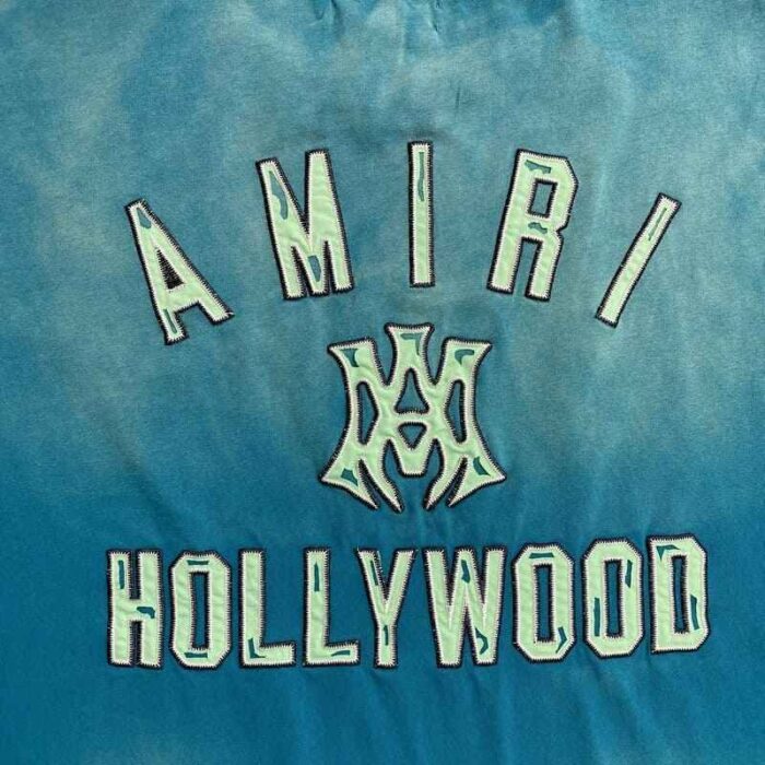 T-shirt Amiri Skate Tee Green AM041 - Image 4