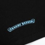 T-Shirt Chrome Hearts Triple Cross Logo Black CH131 - Image 4