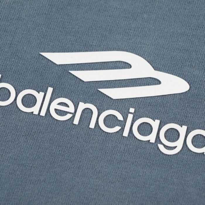 T-shirt Balenciaga Blue BL165 - Image 6
