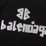 T-shirt Balenciaga Black BL172 - Image 6