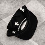 Cap Chrome Hearts Cross Patch Black CH121 - Image 5
