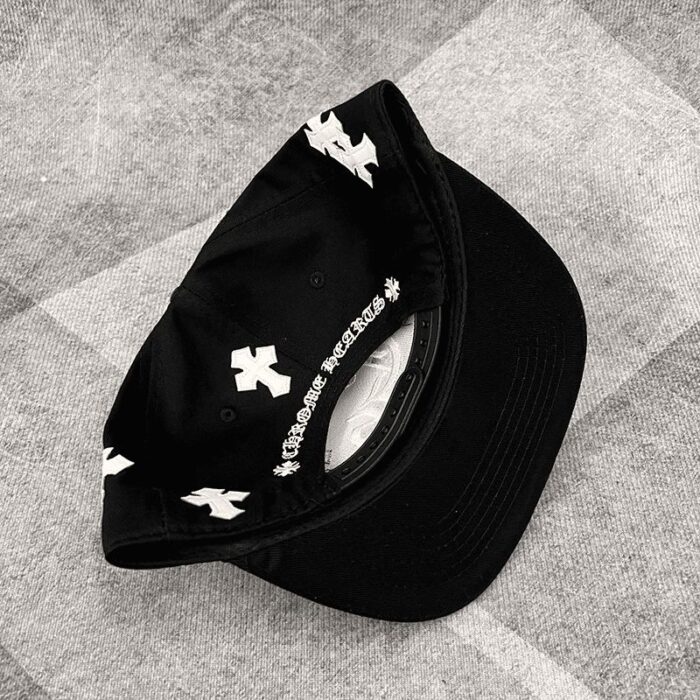 Cap Chrome Hearts Cross Patch Black CH121 - Image 5