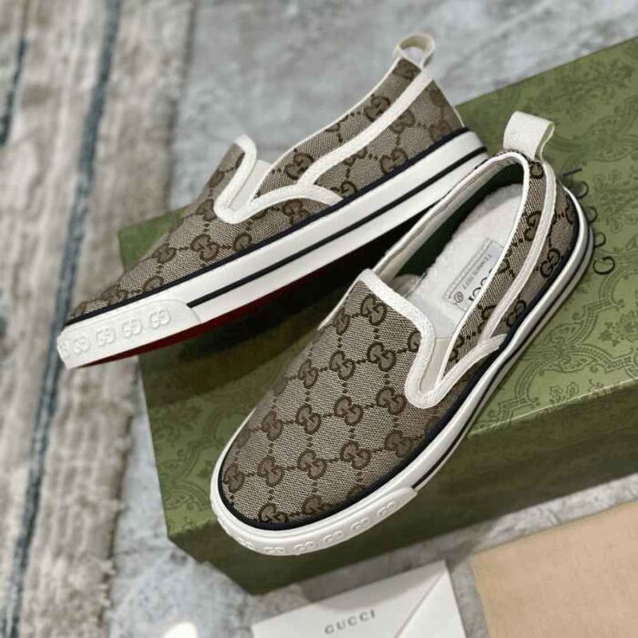 Sneaker Gucci Slip On GG Supreme Monogram GC198 - Image 5