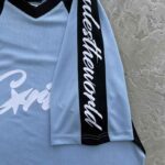 T-Shirt Corteiz Alcatraz Football Blue CZ027 - Image 5