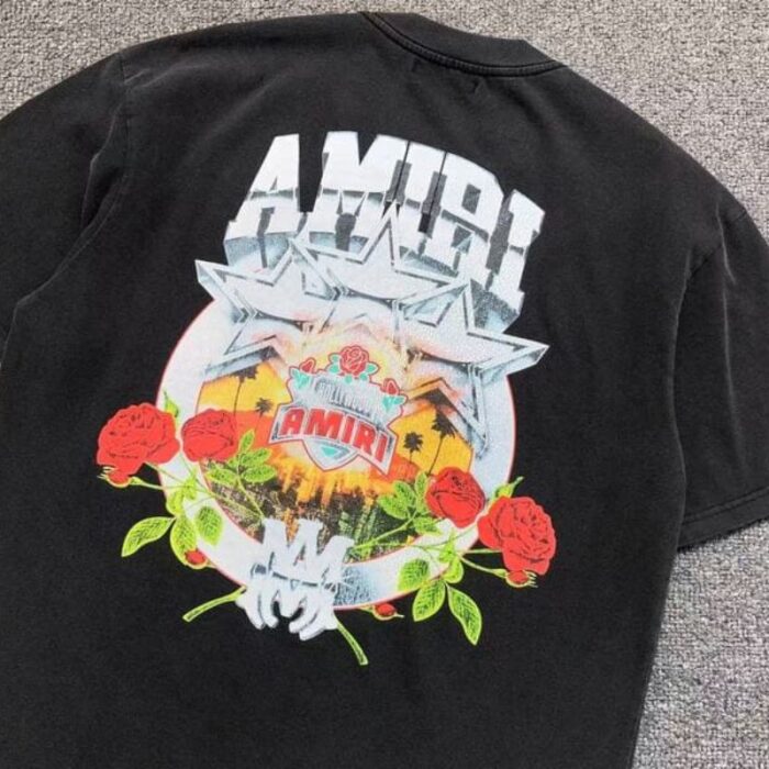 T-shirt Amiri Championship Vintage AM044 - Image 5