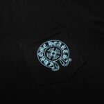 T-Shirt Chrome Hearts Triple Cross Logo Black CH131 - Image 5