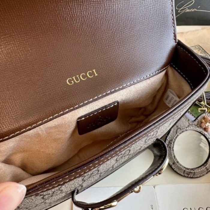 Gucci Horsebit 1955 Shoulder Bag GC232 - Image 6