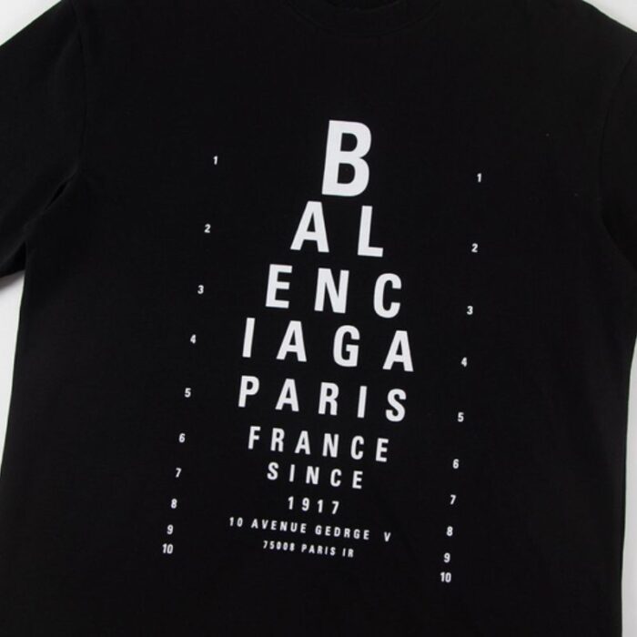 T-shirt Balenciaga Paris France BL162 - Image 7