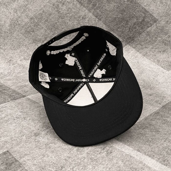Cap Chrome Hearts Cross Patch Black CH121 - Image 6