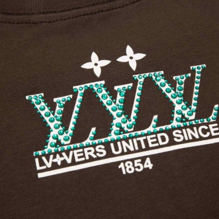 T-shirt Louis Vuitton Brown LV204 - Image 7