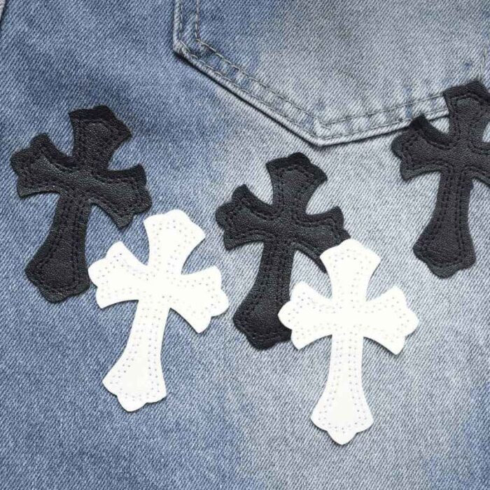 Pants Chrome Hearts Jeans Cross CH136 - Image 6