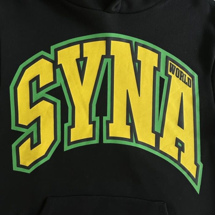 Set Syna World College Logo Black/Yellow SW004 - Image 7