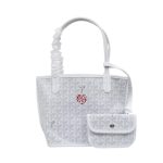 Goyard Anjou Mini Bag Customized Heart White GYD030