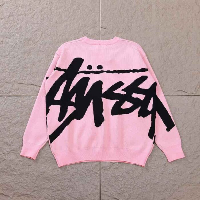 Sweatshit Stussy Pink STY014 - Image 2