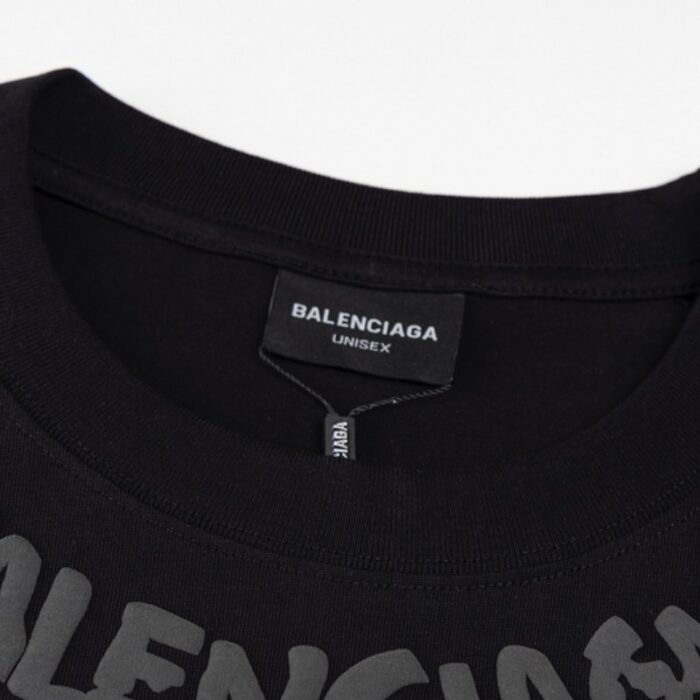 T-shirt Balenciaga Black BL174 - Image 3
